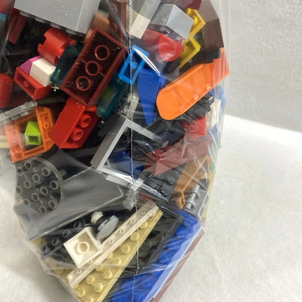 2‎ lb Lego Pieces Mixed Random Blocks & Assorted Pieces 2 Lego Figures #7